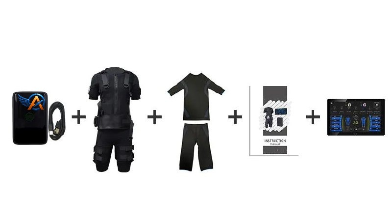 Everything included in an Adapt EMS kit